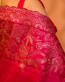 KOSA TASSAR EMBRIODARY SAREE